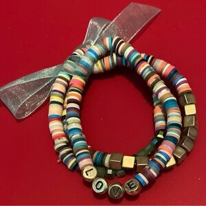 Colorful Beaded Bracelet Set